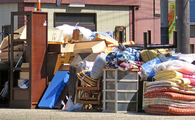 不用品の回収